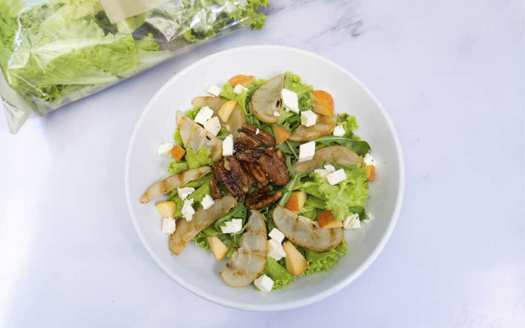 Ensalada Caramelizada con Lechuga Escarola